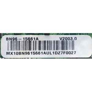 MAIN PARA TV SAMSUNG / NUMERO DE PARTE BN96-15661A / BN41-01477C / BN97-04834X / BN9615661A / PANEL T460HW03 V.J / MODELO LN46C550J1FXZA AA03	